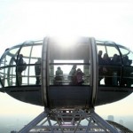 Sun on the London Eye